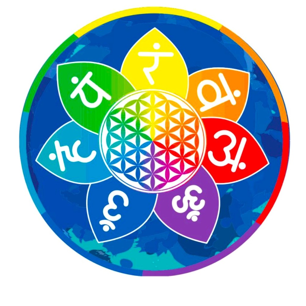 Patch- Seven Chakra Flower